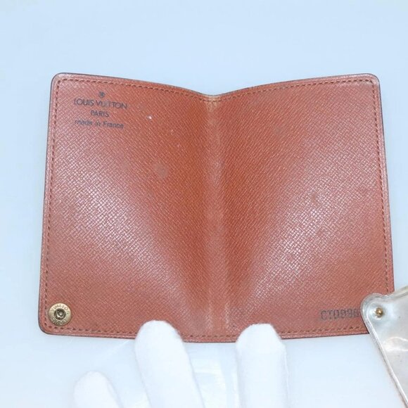 LOUIS VUITTON Monogram Porto Cartes Crdit Pression Card Case M60937 Auth - Picture 10 of 13